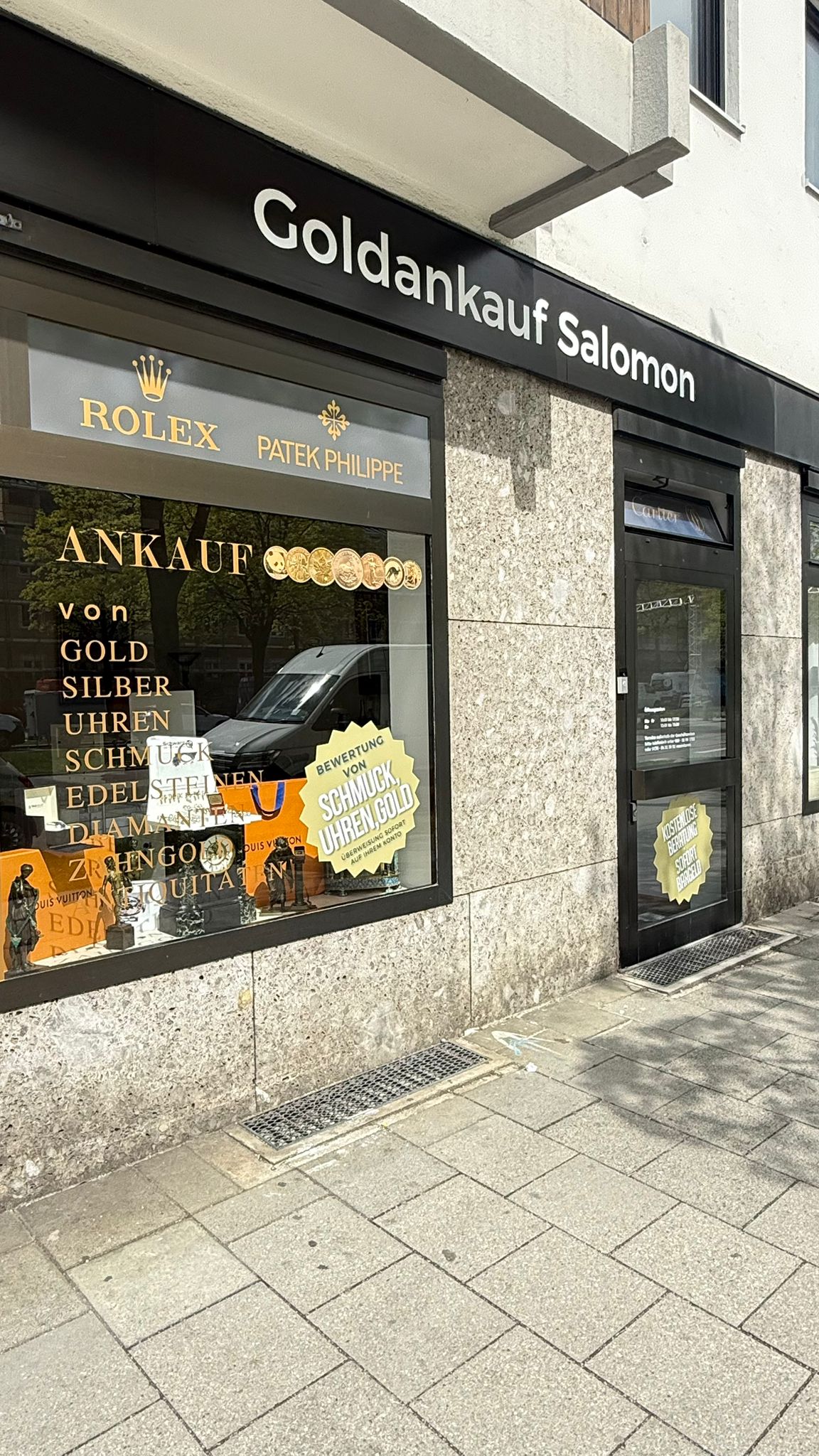 Gold Ankauf Salomon Geschäft